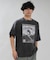 THRASHER/262TH1ST083 古着風 ヴィンテージ加工 半袖 Tシャツ スラッシャー メンズ ムラサキスポーツ