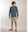 RIPCURL/水着 166MRV 長袖 STACK UPF L/S UVケアラッシュガード リップカール メンズ ムラサキスポーツ