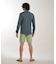 RIPCURL/水着 166MRV 長袖 STACK UPF L/S UVケアラッシュガード リップカール メンズ ムラサキスポーツ