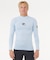 RIPCURL/水着 16FMRV UPF50＋ 長袖 Tシャツ WAVES UPF PERF L/S ラッシュガード リップカール メンズ ムラサキスポーツ