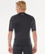 RIPCURL/水着 16MMRV UPF50+ 対塩素加工 半袖 ラッシュガード Tシャツ WAVES UPF PERF S/S リップカール メンズ ムラサキスポーツ