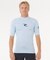 RIPCURL/水着 16MMRV UPF50+ 対塩素加工 半袖 ラッシュガード Tシャツ WAVES UPF PERF S/S リップカール メンズ ムラサキスポーツ