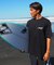BILLA BONG/水着 BG011859 UPF15-30 ラッシュガード 半袖 Tシャツ 吸水速乾 水陸両用 ビラボン メンズ ムラサキスポーツ