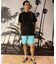 BILLA BONG/水着 BG011876 半袖 ラッシュガード Tシャツ 水陸両用 速乾 バックプリント ビラボン メンズ ムラサキスポーツ