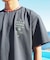 BILLABONG/水着 BG01A854 UPF50+ ラッシュガード 半袖 Tシャツ 吸汗速乾 ヘビーウェイト 水陸両用 ビラボン メンズ ムラサキスポーツ