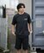 BILLABONG/水着 BG01AU16 ラッシュガード 半袖 Tシャツ 水陸両用 ロゴ AIR DRY MESH TEE ビラボン メンズ ムラサキスポーツ