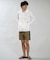 RVCA/水着 BG041852 ラッシュガード ジップアップ パーカー メンズ UVカット 吸水速乾 ストレッチ 耐塩素 水陸両用 ルーカ メンズ ムラサキスポーツ