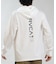 RVCA/水着 BG041852 ラッシュガード ジップアップ パーカー メンズ UVカット 吸水速乾 ストレッチ 耐塩素 水陸両用 ルーカ メンズ ムラサキスポーツ