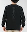 RVCA/水着 BG041855 ラッシュガード 長袖 Tシャツ ロンT メンズ UVカット 吸水速乾 ストレッチ 耐塩素 水陸両用 ルーカ メンズ ムラサキスポーツ