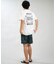 RVCA/水着 BG041856 ラッシュガード 半袖 Tシャツ メンズ UVカット 吸水速乾 ストレッチ 耐塩素 水陸両用 ルーカ メンズ ムラサキスポーツ
