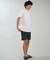 RVCA/水着 BG041856 ラッシュガード 半袖 Tシャツ メンズ UVカット 吸水速乾 ストレッチ 耐塩素 水陸両用 ルーカ メンズ ムラサキスポーツ