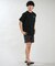 RVCA/水着 BG041856 ラッシュガード 半袖 Tシャツ メンズ UVカット 吸水速乾 ストレッチ 耐塩素 水陸両用 ルーカ メンズ ムラサキスポーツ