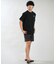 RVCA/水着 BG041856 ラッシュガード 半袖 Tシャツ メンズ UVカット 吸水速乾 ストレッチ 耐塩素 水陸両用 ルーカ メンズ ムラサキスポーツ
