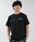 RVCA/水着 BG041857 ラッシュガード 半袖 Tシャツ メンズ UVカット 吸水速乾 ストレッチ 耐塩素 水陸両用 ルーカ メンズ ムラサキスポーツ