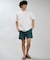 RVCA/水着 BG041857 ラッシュガード 半袖 Tシャツ メンズ UVカット 吸水速乾 ストレッチ 耐塩素 水陸両用 ルーカ メンズ ムラサキスポーツ