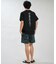 RVCA/水着 BG041857 ラッシュガード 半袖 Tシャツ メンズ UVカット 吸水速乾 ストレッチ 耐塩素 水陸両用 ルーカ メンズ ムラサキスポーツ
