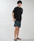 RVCA/水着 BG041857 ラッシュガード 半袖 Tシャツ メンズ UVカット 吸水速乾 ストレッチ 耐塩素 水陸両用 ルーカ メンズ ムラサキスポーツ