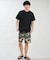 RVCA/水着 BG041857 ラッシュガード 半袖 Tシャツ メンズ UVカット 吸水速乾 ストレッチ 耐塩素 水陸両用 ルーカ メンズ ムラサキスポーツ