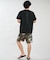 RVCA/水着 BG041857 ラッシュガード 半袖 Tシャツ メンズ UVカット 吸水速乾 ストレッチ 耐塩素 水陸両用 ルーカ メンズ ムラサキスポーツ