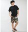 RVCA/水着 BG041857 ラッシュガード 半袖 Tシャツ メンズ UVカット 吸水速乾 ストレッチ 耐塩素 水陸両用 ルーカ メンズ ムラサキスポーツ