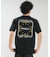 RVCA/水着 BG041859 ラッシュガード 半袖 Tシャツ メンズ UVカット 吸水速乾 ストレッチ 耐塩素 水陸両用 ルーカ メンズ ムラサキスポーツ