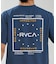 RVCA/水着 BG041859 ラッシュガード 半袖 Tシャツ メンズ UVカット 吸水速乾 ストレッチ 耐塩素 水陸両用 ルーカ メンズ ムラサキスポーツ