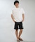 RVCA/水着 BG041859 ラッシュガード 半袖 Tシャツ メンズ UVカット 吸水速乾 ストレッチ 耐塩素 水陸両用 ルーカ メンズ ムラサキスポーツ