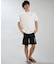 RVCA/水着 BG041859 ラッシュガード 半袖 Tシャツ メンズ UVカット 吸水速乾 ストレッチ 耐塩素 水陸両用 ルーカ メンズ ムラサキスポーツ
