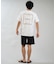 RVCA/水着 BG041859 ラッシュガード 半袖 Tシャツ メンズ UVカット 吸水速乾 ストレッチ 耐塩素 水陸両用 ルーカ メンズ ムラサキスポーツ