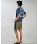 RVCA/水着 BG041859 ラッシュガード 半袖 Tシャツ メンズ UVカット 吸水速乾 ストレッチ 耐塩素 水陸両用 ルーカ メンズ ムラサキスポーツ