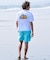 【限定】lost/水着 LM6S-4302 ラッシュガード 半袖 Tシャツ UVカット 速乾 ストレッチ 水陸両用 ロスト メンズ ムラサキスポーツ限定