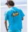 【限定】lost/水着 LM6S-4302 ラッシュガード 半袖 Tシャツ UVカット 速乾 ストレッチ 水陸両用 ロスト メンズ ムラサキスポーツ限定