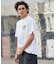 【限定】lost/水着 LM6S-4303 ラッシュガード 半袖 Tシャツ UVカット 速乾 ストレッチ 水陸両用 ロスト メンズ ムラサキスポーツ限定
