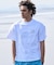 【限定】lost/水着 LM6S-4304 ラッシュガード 半袖 Tシャツ UVカット 速乾 ストレッチ 水陸両用 ロスト メンズ ムラサキスポーツ限定