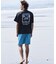 【限定】lost/水着 LM6S-4304 ラッシュガード 半袖 Tシャツ UVカット 速乾 ストレッチ 水陸両用 ロスト メンズ ムラサキスポーツ限定
