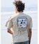 【限定】lost/水着 LM6S-4304 ラッシュガード 半袖 Tシャツ UVカット 速乾 ストレッチ 水陸両用 ロスト メンズ ムラサキスポーツ限定