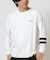 Hurley/水着 MALS26106P ラッシュガード 長袖 Tシャツ ロンT UVカット ストレッチ 疎水性 抗菌防臭 水陸両用 ハーレー メンズ ムラサキスポーツ