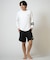Hurley/水着 MALS26106P ラッシュガード 長袖 Tシャツ ロンT UVカット ストレッチ 疎水性 抗菌防臭 水陸両用 ハーレー メンズ ムラサキスポーツ