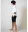Hurley/水着 MALS26106P ラッシュガード 長袖 Tシャツ ロンT UVカット ストレッチ 疎水性 抗菌防臭 水陸両用 ハーレー メンズ ムラサキスポーツ