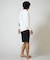 Hurley/水着 MALS26106P ラッシュガード 長袖 Tシャツ ロンT UVカット ストレッチ 疎水性 抗菌防臭 水陸両用 ハーレー メンズ ムラサキスポーツ