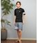 Hurley/水着 MSRG251004 ラッシュガード 半袖 Tシャツ UVカット 吸水速乾 軽量 ストレッチ 水陸両用 ハーレー メンズ ムラサキスポーツ