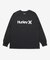 Hurley/水着 MSRG261048 ラッシュガード 長袖 Tシャツ ロンT UVカット 撥水 速乾 遮熱 水陸両用 ハーレー メンズ ムラサキスポーツ