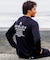 Hurley/水着 MSRG261059 ラッシュガード 長袖 Tシャツ ロンT UVカット 撥水 速乾 遮熱 水陸両用 ハーレー メンズ ムラサキスポーツ