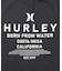Hurley/水着 MSRG261060 ラッシュガード ジップアップ パーカー UVカット 撥水 速乾 遮熱 水陸両用 ハーレー メンズ ムラサキスポーツ