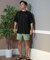 Hurley/水着 MUSS251030 ラッシュガード 半袖 Tシャツ UVカット 吸水速乾 水陸両用 ハーレー メンズ ムラサキスポーツ