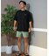 Hurley/水着 MUSS251030 ラッシュガード 半袖 Tシャツ UVカット 吸水速乾 水陸両用 ハーレー メンズ ムラサキスポーツ
