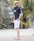 QUIKSILVER/水着 QLY261006 ALL TIME SR ラッシュガード 半袖 Tシャツ UVカット 速乾 ストレッチ クイックシルバー メンズ ムラサキスポーツ