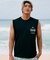 QUIKSILVER/水着 QLY262020 ラッシュガード タンクトップ UVカット 速乾 軽量 ストレッチ 水陸両用 クイックシルバー メンズ ムラサキスポーツ