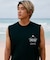 QUIKSILVER/水着 QLY262020 ラッシュガード タンクトップ UVカット 速乾 軽量 ストレッチ 水陸両用 クイックシルバー メンズ ムラサキスポーツ