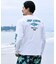 RIPCURL/水着 RCM6S-4301 UPF50＋ 水陸両用 長袖 Tシャツ UVケアラッシュガード リップカール メンズ ムラサキスポーツ